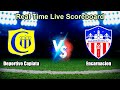 Deportivo Capiata vs Encarnacion Live Score - Paraguayan Division Intermedia