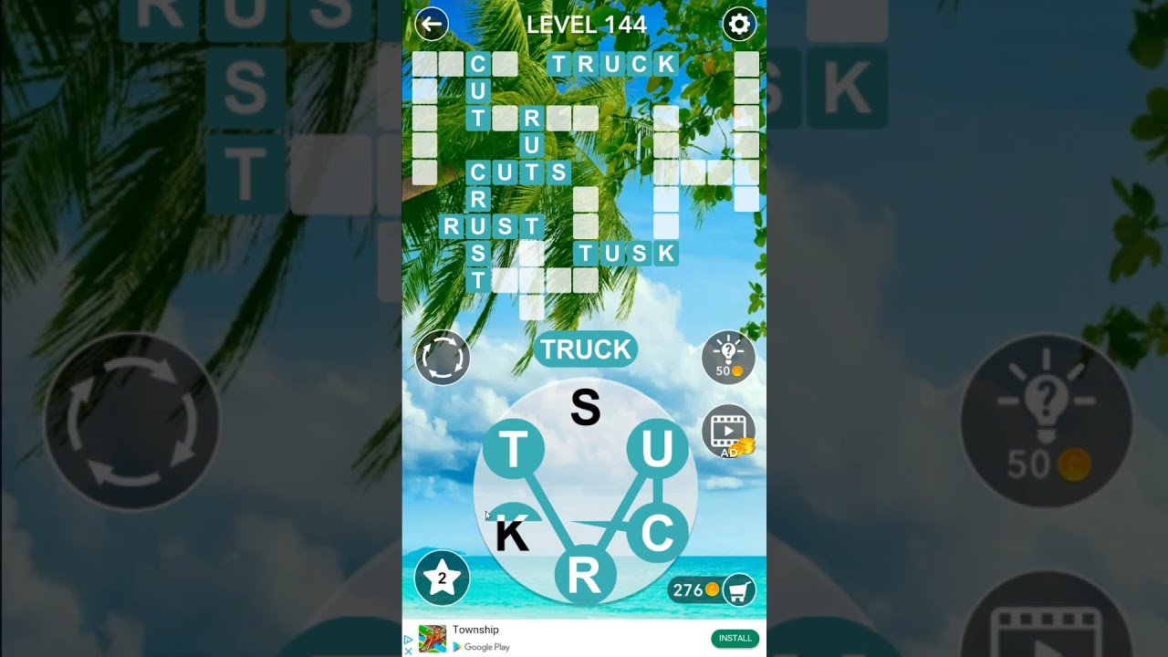 Word Crossword Search level 144
