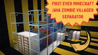 Minecraft Java FIRST Zombie Villager Separator