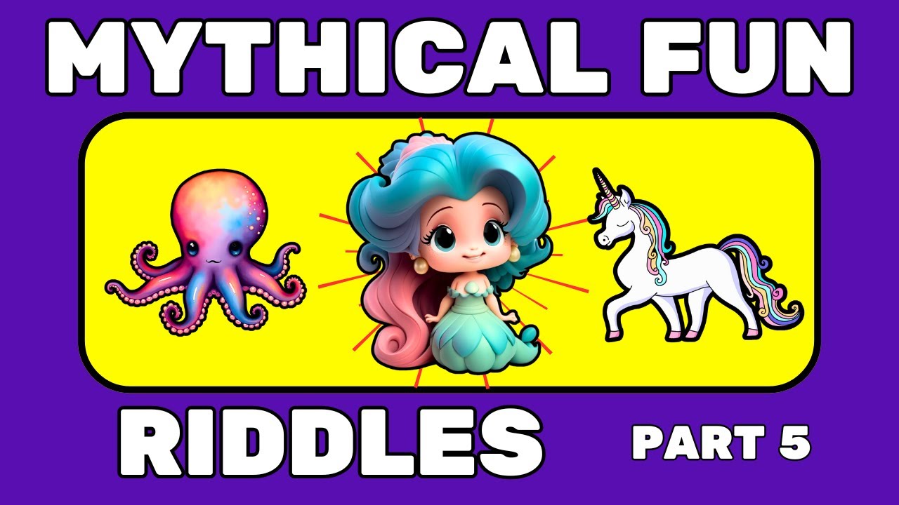 Can You Guess the Mythical Creature? 🐾 Fun Riddles for Kids! | Mythical ...