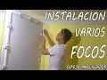 Como Hacer Instalacion Electrica En Varios focos Para "ESPEJO DE MAQUILLAJE" DIY - Luis Lovon