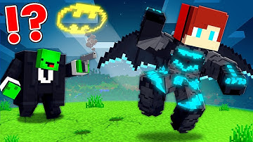 BATWING Speedrunner vs KINGPIN Hunter in Minecraft - Maizen JJ and Mikey
