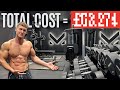 How much did my home gym cost? | Full Home Gym Tour (2023 edition)