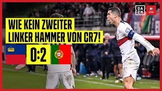 Thumbnail for CR7 mit Links in den Knick: Liechtenstein - Portugal 0:2 | European Qualifiers | DAZN