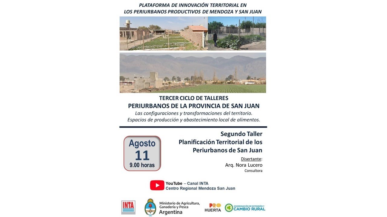 Planificación Territorial de los Periurbanos del Gran San Juan