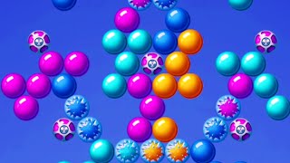 बबल शूटर गेम खेलने वाला। Bubble shooter Gameplay ll how to win bubble shooter Gameplay #games screenshot 1