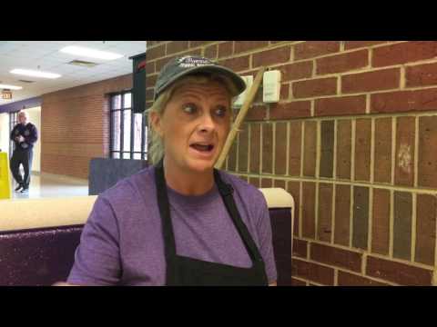 Interviewing our lunch ladies at cms
