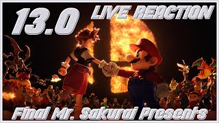 Super Smash Bros. Ultimate – FINAL Mr. Sakurai Presents Sora FULL Reaction!