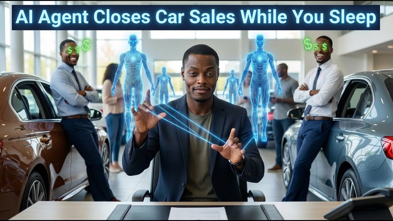 AI voice agent tutorial for car dealerships showing Vapi and ElevenLabs interface