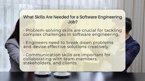 What Skills Are Needed for a Software Engineering Job? - Your Engineering Future