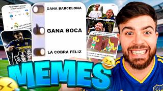 LA COBRA REACTS TO DISCORD MEMES [SPECIAL: BOCA VICTORY AND BARCELONA DEFEAT]