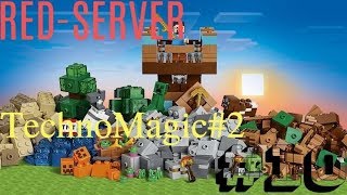 ВЫЖИВАНИЕ НА REDSERVER TechnoMagic#2 ( Ваджера , Алтарь ) ЧАСТЬ #10