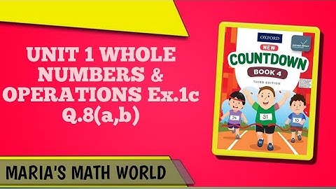 divide and check your answer class 4|oxford countdown level 4 Math ex1c Q.8@Mariamathworld