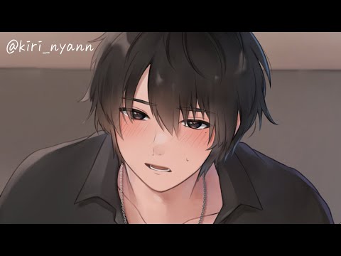 【Kirinyan】My BF Who Won’t Voice His Feelings Makes Me Melt With Flirty K＊sses♡【Japanese Voice Actor】