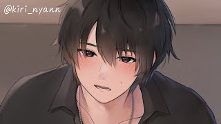 【Kirinyan】My BF Who Won’t Voice His Feelings Makes Me Melt With Flirty K＊sses♡【Japanese Voice Actor】