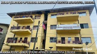 LIBERIA IMMIGRATION SERVICE HEADQUARTERS IN MONROVIA 