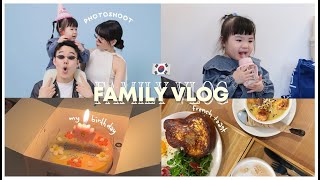 LIFE IN KOREA 🇰🇷 family photoshoot, cafe, my birthday 🎂 | Erna Limdaugh