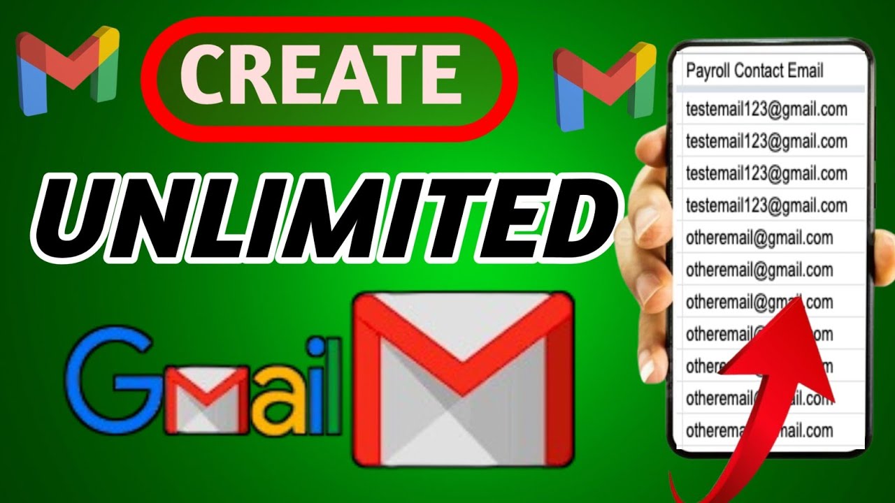 Create An Unlimited Gmail Account Without Phone Verification || Create A  Multiple Gmail Accounts