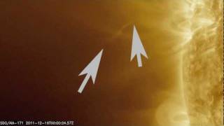 NASA SDO - First Visual of Comet Lovejoy