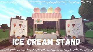 Roblox Bloxburg No Gamepass Ice Cream Stand Speedbuild Tour September 18 2020 Minami Oroi Youtube - ice cream roblox decal