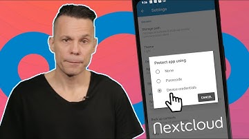 How to password protect your mobile Nextcloud app