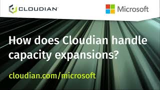 How does Cloudian handle capacity expansions