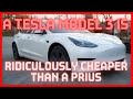 A tesla model 3 is ridiculously cheaper than a toyota prius
