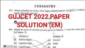 gujcet 2022 paper solution,gujcet paper solution,