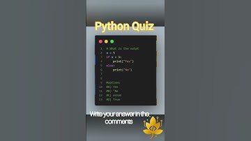 Python Quiz follow for more#script #frontend #shortvideo  #programming #python #explore #followme