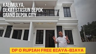 Rumah modern Clasic dekat stasiun Depok Akses Grand Depok City