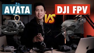 DJI Avata vs DJI FPV Drone Comparison: a cinematic showdown | Which DJI FPV should you get