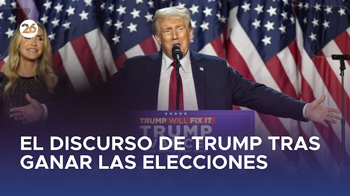 🔴 EEUU | El discurso de TRUMP tras GANAR las ELECCIONES 2024