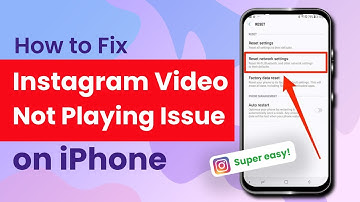Fix Instagram Video Not Playing Issue on iphone android 2024 | Initial Solution