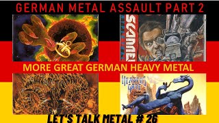 German Heavy Metal Attack Pt 2: Heaven&#39;s Gate, Scanner, Mind Odyssey, &amp; More. LET&#39;S TALK METAL #26