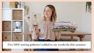 Five new sewing patterns I added to my wardrobe this summer | Full review plus TWO BRAND NEW MAKES..