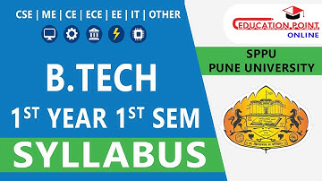 SPPU Pune University Engineering Syllabus 2025 | B.Tech FE Sem 1 Complete Guide