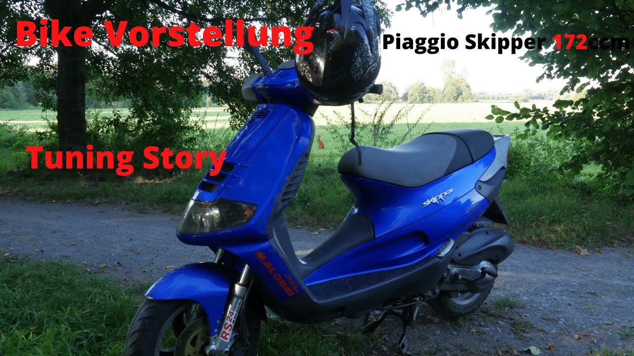 Piaggio Skipper LX 172 Motorrad Vorstellung [Folge 3] 2 Takt Traum ...