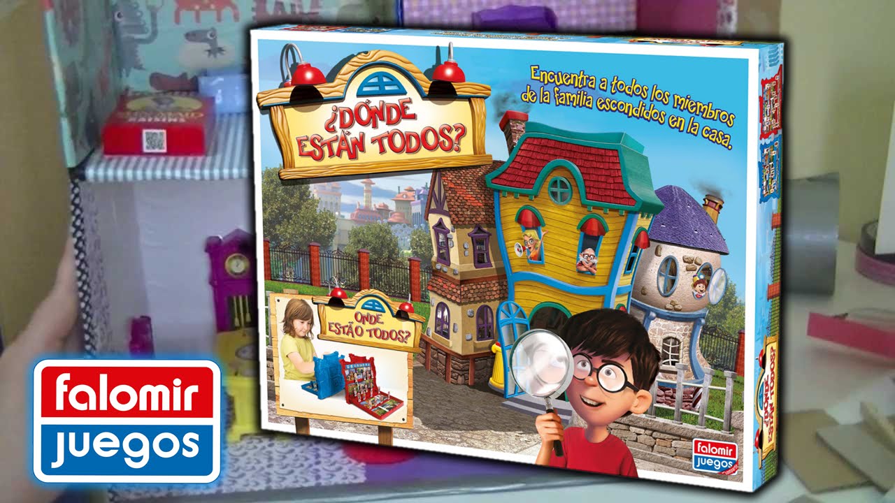 ¿DÓNDE ESTÁN TODOS? de Falomir Juegos - YouTube