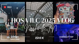 HOSA ILC 2025 VLOG - Freshman yr *overnight trip | Ishi K