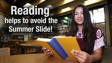 Reading helps to avoid the Summer Slide!