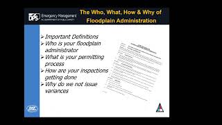 Floodplain Management Regulations Workshop  January 21, 2025