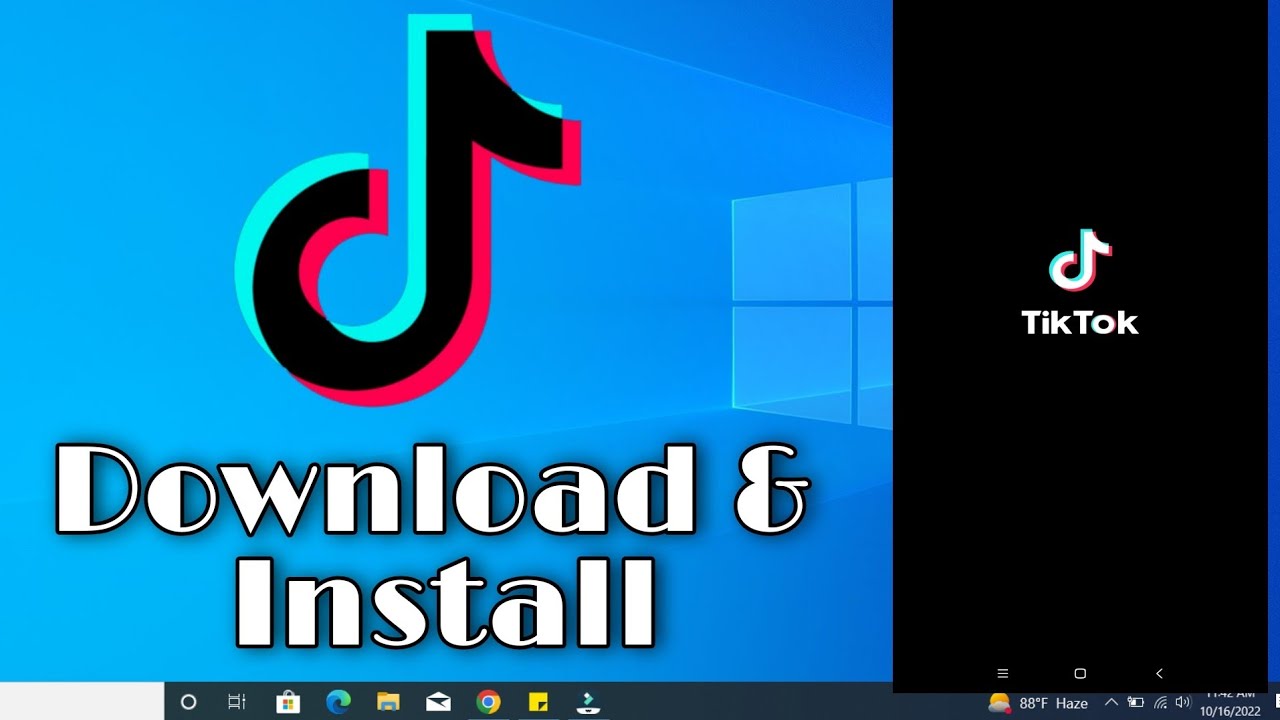 How To Download Tiktok On Laptop  How to download tiktok on laptop pc