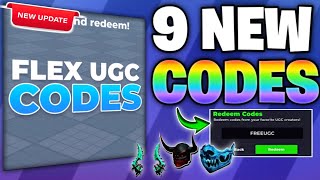 ⚠️NEW UPDATE💥 FLEX UGC CODES JUNE 2026 - ROBLOX FLEX UGC CODES 2026 - FLEX UGC