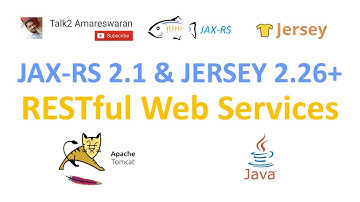 JAX-RS 2.1 & JERSEY 2.26+ RESTful Web Services