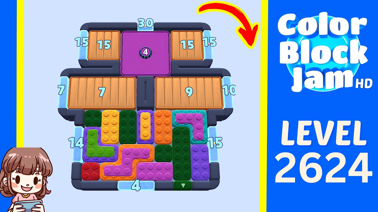 Color Block Jam Level 1692 (2624) Solution Walkthrough - YouTube