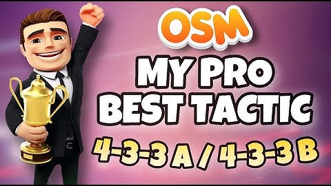 OSM 2021 | ⚡️ THE BEST PRO TACTIC 433A AND 433B ‼️ | WIN 1000% ALL THE GAMES AND TITLES 🏆