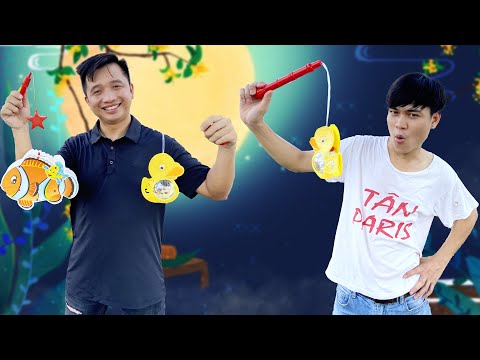 Video Đèn Lồng Trung Thu Nhà Nghèo VS Đèn Lồng 50k Cá Chép,... - youtube