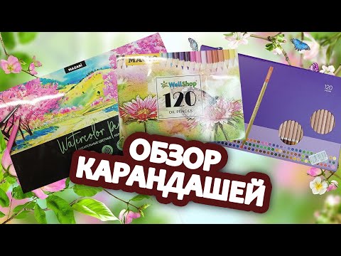 Видео: Почти обзор на новые карандаши 😀