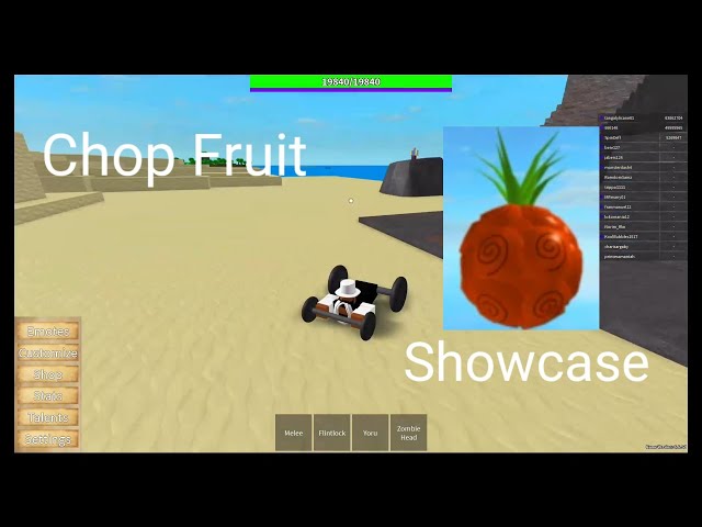 why does chop fruit look like this?