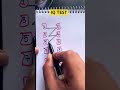 Drawing  a checkered path with numbers 1 to 10#maths#shorts#quiz#drawing#line#games #funny